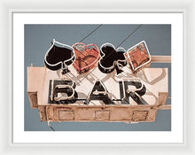 Load image into Gallery viewer, Vintage Bar Sign - Framed Print