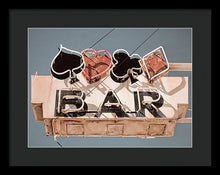 Load image into Gallery viewer, Vintage Bar Sign - Framed Print