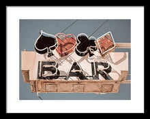 Load image into Gallery viewer, Vintage Bar Sign - Framed Print