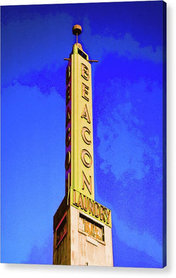 Vintage Laundry Sign - Acrylic Print