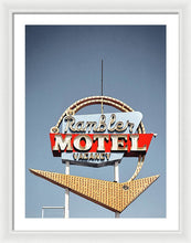 Load image into Gallery viewer, Vintage Motel Sign - Rambler - Framed Print