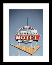 Load image into Gallery viewer, Vintage Motel Sign - Rambler - Framed Print