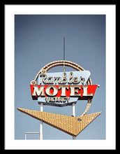 Load image into Gallery viewer, Vintage Motel Sign - Rambler - Framed Print