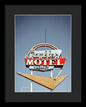 Load image into Gallery viewer, Vintage Motel Sign - Rambler - Framed Print