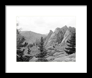 Vintage Scenic View Of Cathedral Park - Framed Print