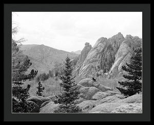 Vintage Scenic View Of Cathedral Park - Framed Print