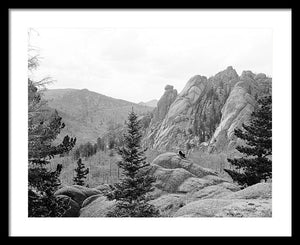 Vintage Scenic View Of Cathedral Park - Framed Print