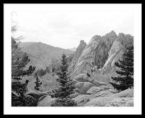 Vintage Scenic View Of Cathedral Park - Framed Print