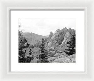 Vintage Scenic View Of Cathedral Park - Framed Print