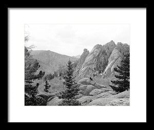 Vintage Scenic View Of Cathedral Park - Framed Print