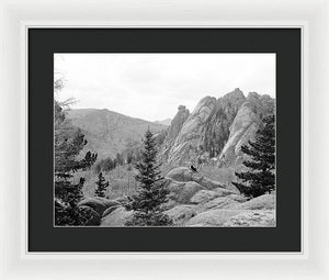 Vintage Scenic View Of Cathedral Park - Framed Print