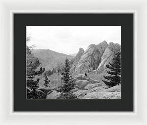 Vintage Scenic View Of Cathedral Park - Framed Print