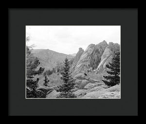 Vintage Scenic View Of Cathedral Park - Framed Print