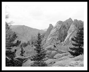 Vintage Scenic View Of Cathedral Park - Framed Print