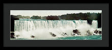 Load image into Gallery viewer, Vintage Scenic View Of Niagra Falls - Framed Print