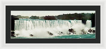 Load image into Gallery viewer, Vintage Scenic View Of Niagra Falls - Framed Print