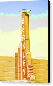 Vintage Sign - Berkley - Canvas Print