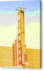 Vintage Sign - Berkley - Canvas Print