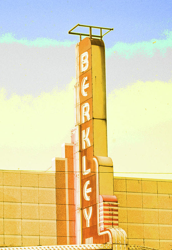 Vintage Sign - Berkley - Art Print