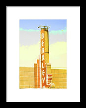 Load image into Gallery viewer, Vintage Sign - Berkley - Framed Print