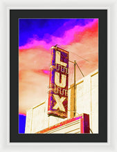 Load image into Gallery viewer, Vintage Sign - Lux - Framed Print