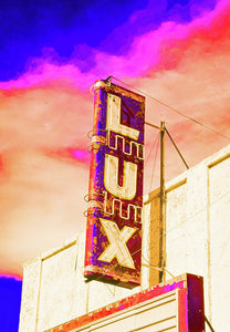 Vintage Sign - Lux - Art Print