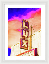 Load image into Gallery viewer, Vintage Sign - Lux - Framed Print