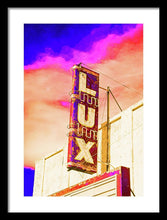 Load image into Gallery viewer, Vintage Sign - Lux - Framed Print