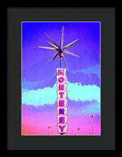 Load image into Gallery viewer, Vintage Sign - Monterey - Framed Print