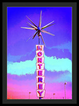 Load image into Gallery viewer, Vintage Sign - Monterey - Framed Print