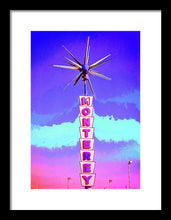 Load image into Gallery viewer, Vintage Sign - Monterey - Framed Print