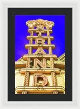 Load image into Gallery viewer, Vintage Sign - Strand - Framed Print