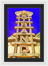 Load image into Gallery viewer, Vintage Sign - Strand - Framed Print