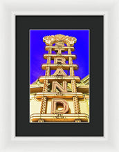 Load image into Gallery viewer, Vintage Sign - Strand - Framed Print