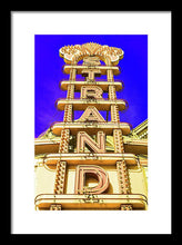 Load image into Gallery viewer, Vintage Sign - Strand - Framed Print