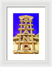 Load image into Gallery viewer, Vintage Sign - Strand - Framed Print