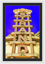 Load image into Gallery viewer, Vintage Sign - Strand - Framed Print