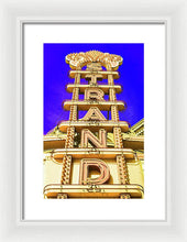 Load image into Gallery viewer, Vintage Sign - Strand - Framed Print