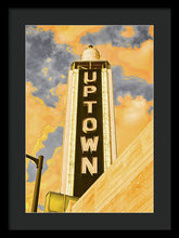 Load image into Gallery viewer, Vintage Sign - Uptown - Framed Print