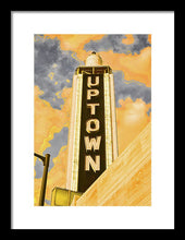 Load image into Gallery viewer, Vintage Sign - Uptown - Framed Print