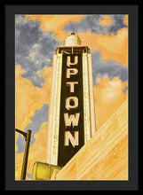 Load image into Gallery viewer, Vintage Sign - Uptown - Framed Print