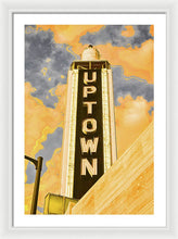 Load image into Gallery viewer, Vintage Sign - Uptown - Framed Print