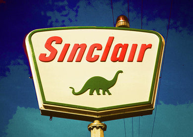 Vintage Sinclair Gas Sign - Art Print