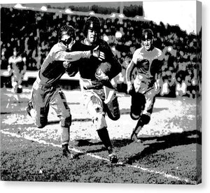 Vintage Sports - Football - Canvas Print