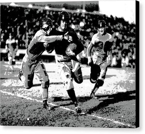 Vintage Sports - Football - Canvas Print