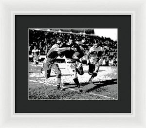 Vintage Sports - Football - Framed Print