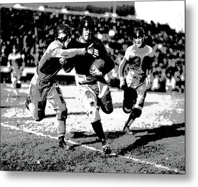 Vintage Sports - Football - Metal Print