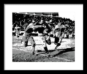 Vintage Sports - Football - Framed Print