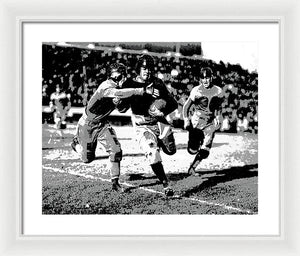 Vintage Sports - Football - Framed Print