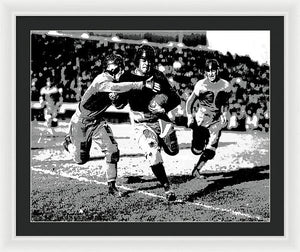 Vintage Sports - Football - Framed Print